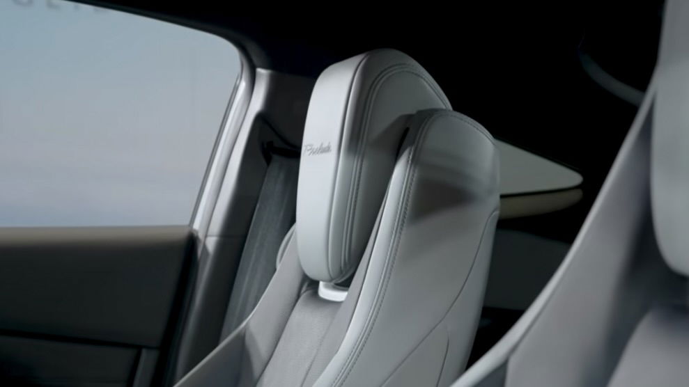 Honda Prelude prototype - seats
